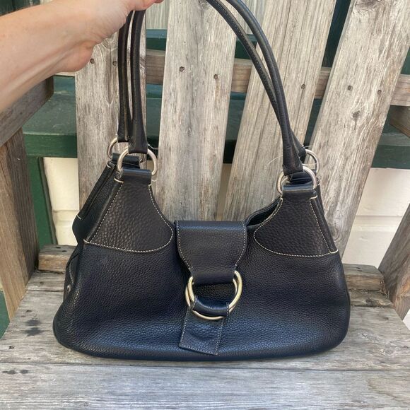 Prada Cervo Moon Hobo bag in black - Picture 1 of 15